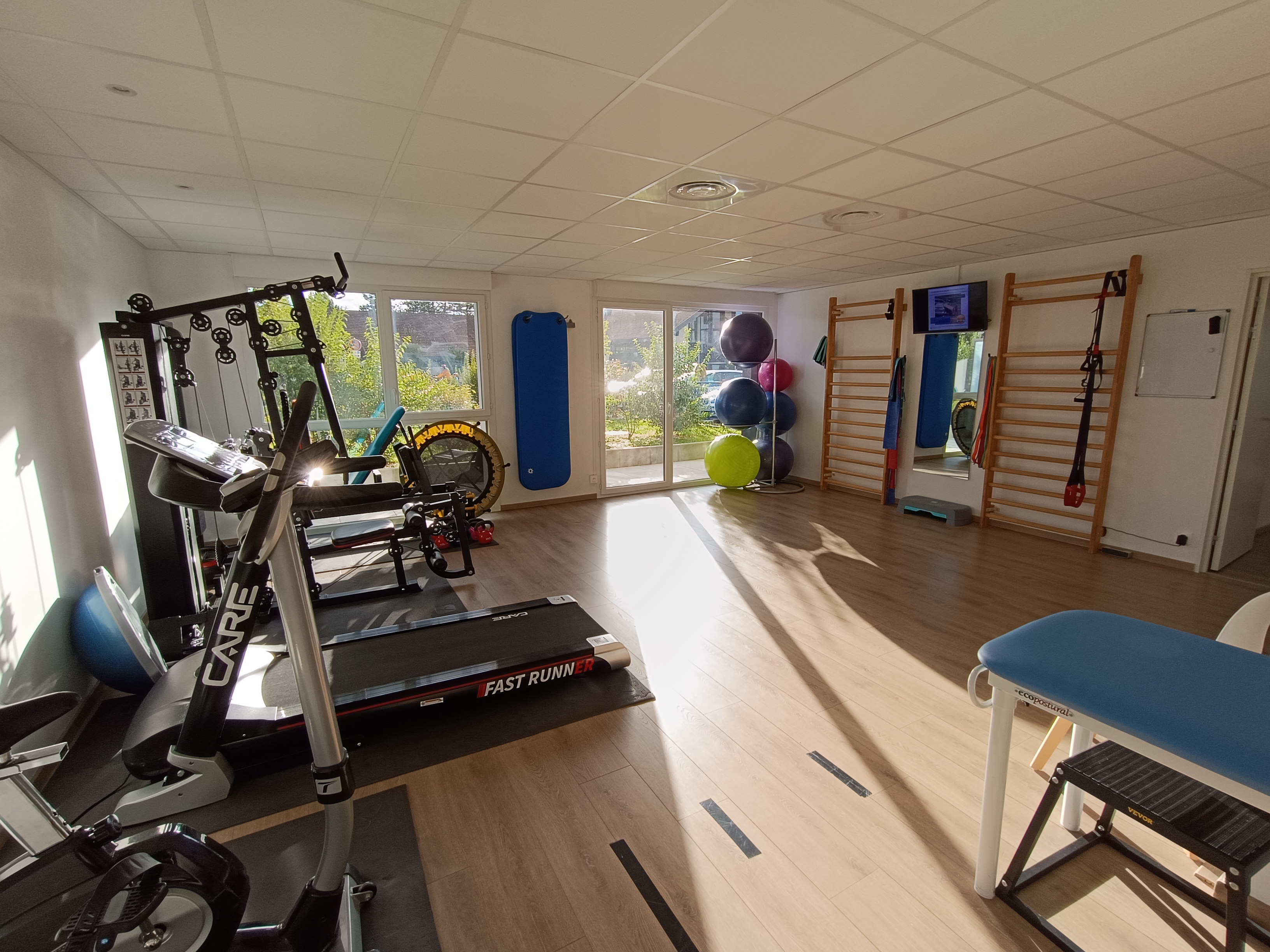 Gymnase de rééducation active Alpes Kiné Mouv'